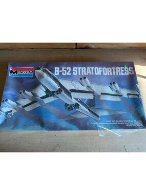 Monogram 1/72 B-52 Stratofortress USAF Bomber Vintage Plastic Model Kit 5709 x